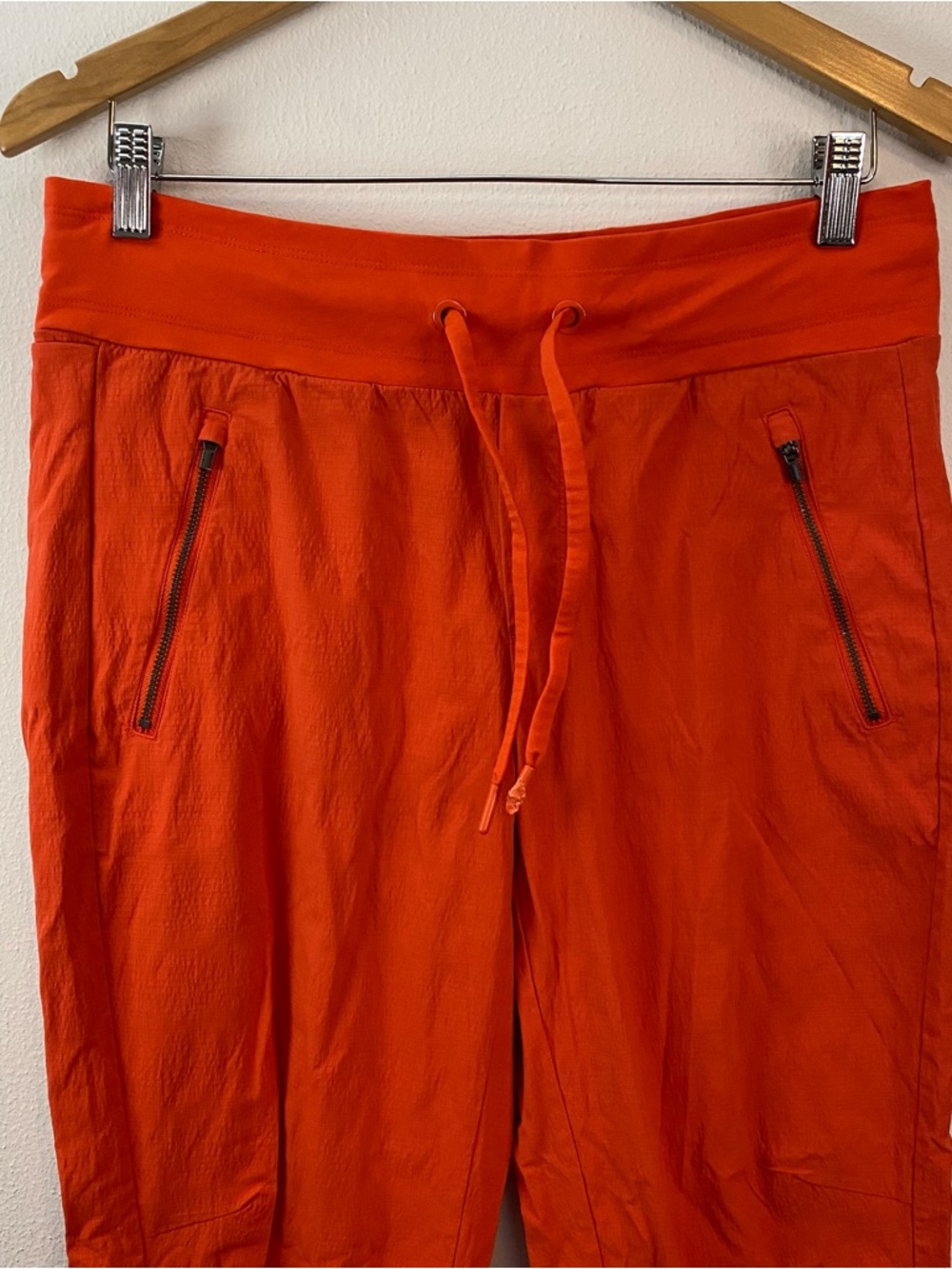 Athleta Trekki North Orange Jogger Womens Size 8 - Picture 2 of 10